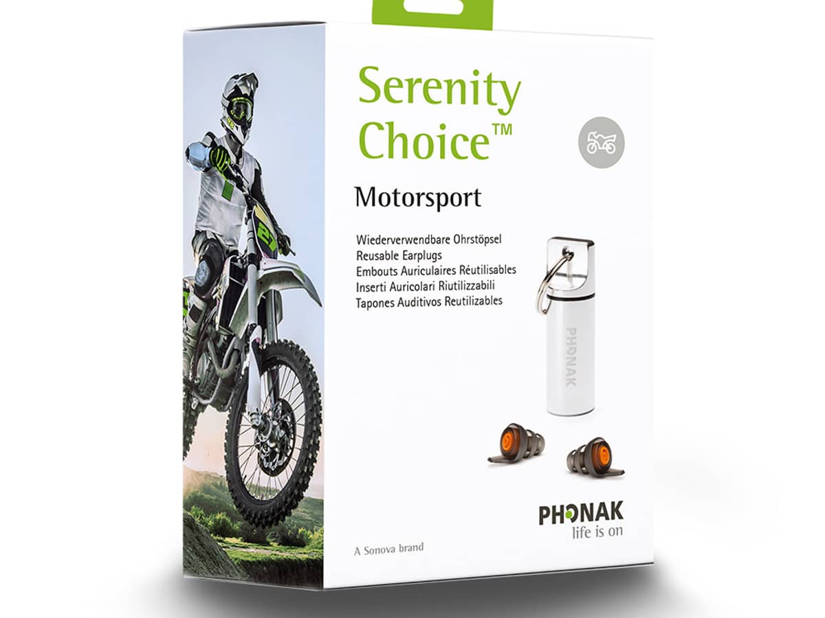 Phonak Serenity Choice MOTORSPORT Gehörschutz mit Filter