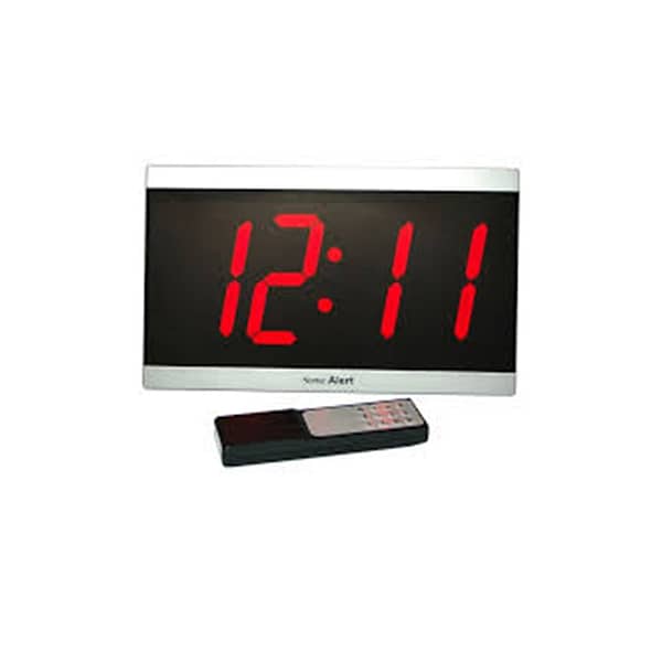 Sonic alert large display alarm clock