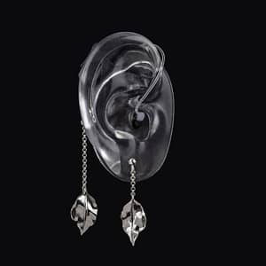 DeafMetal® Silver Buds – Hearing Aid Jewellery