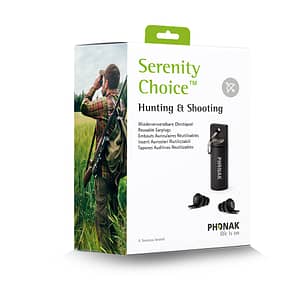 Phonak Serenity Choice™ Hunting & Shooting – Reusable Earplugs