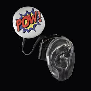 DeafMetal® Pow! – Cochlear Implant Jewellery