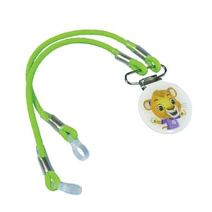 Phonak Kids Hearing Aid Retention Cord & Clip – Leo the Lion