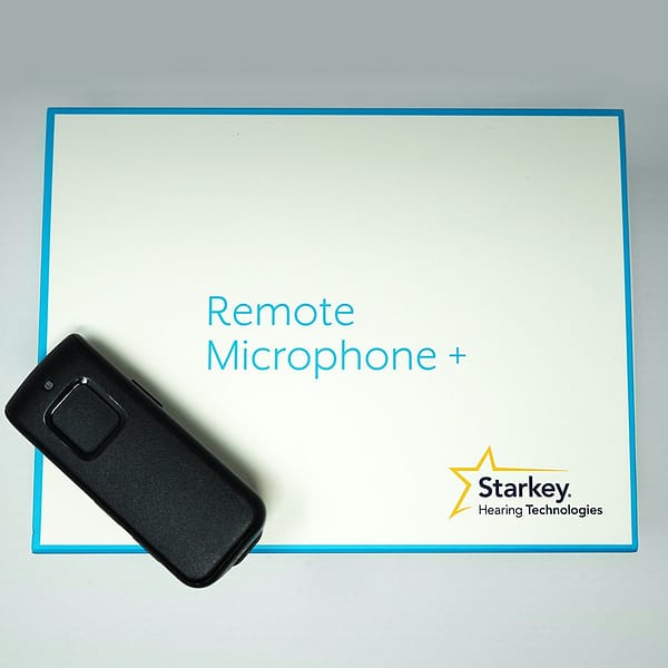 remote microphone on box