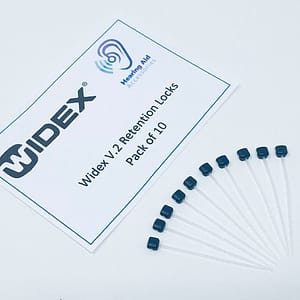 Widex EASYWEAR™ Retention Locks – 10 pack