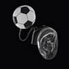 Football deafmetal accessory