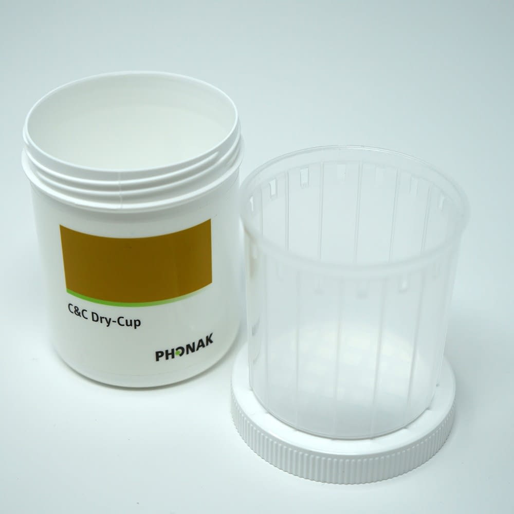 Phonak C&C Dry Cup, Drying Beaker Hearing Aid Accessories
