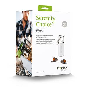 Phonak Serenity Choice™ Work – Reusable Earplugs