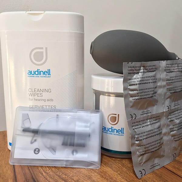 Audinel travel cleaning set contents