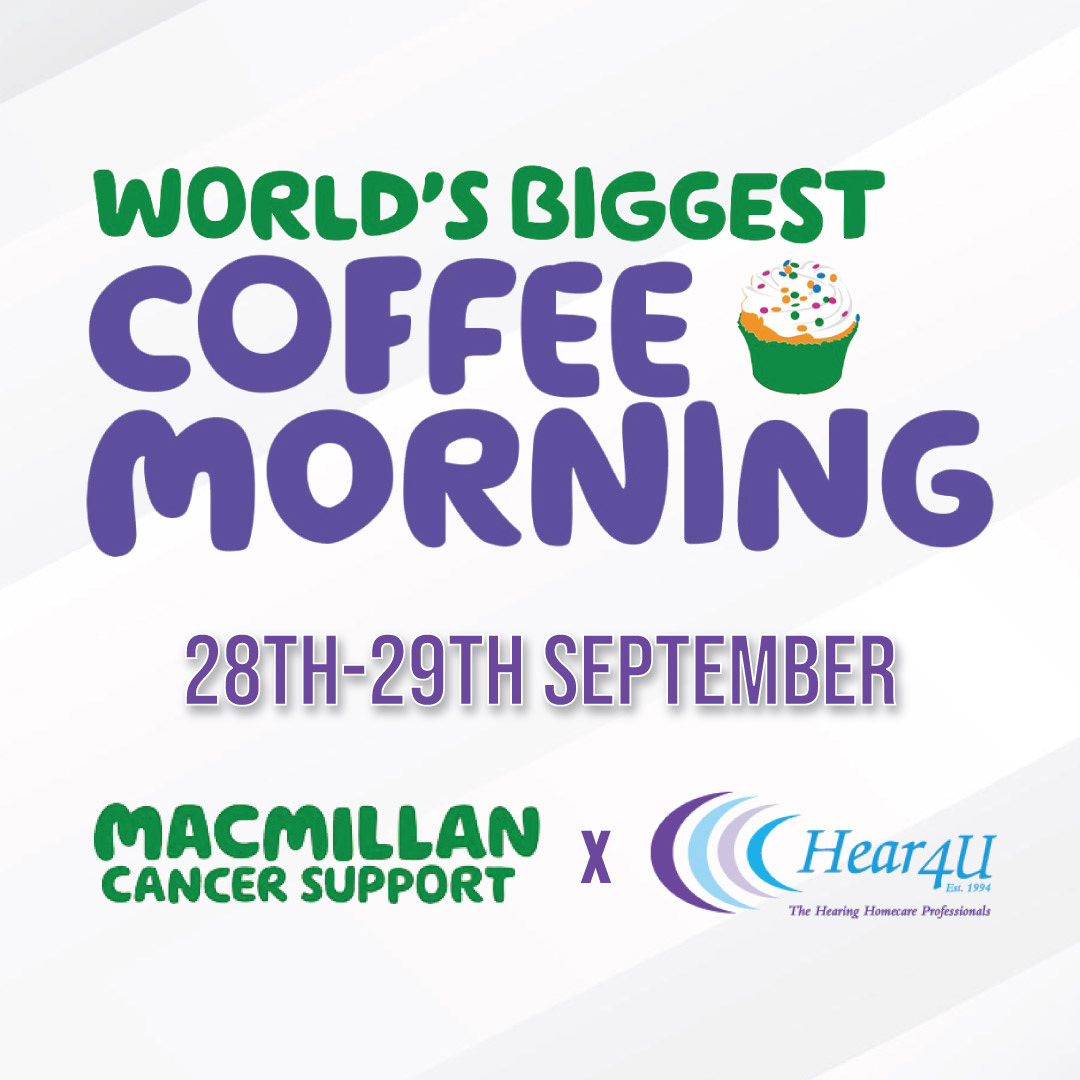 You are currently viewing Join Hear4U’s Macmillan Coffee Morning This September!