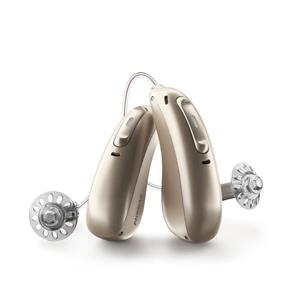 2 Phonak Brown Hearing Aids