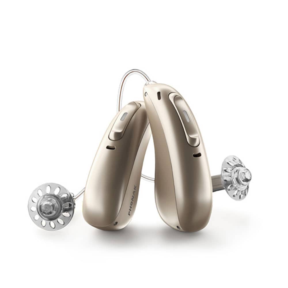 2 Phonak Brown Hearing Aids