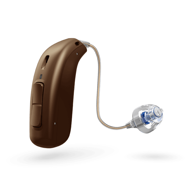 OPN MiniRITE brown hearing aid