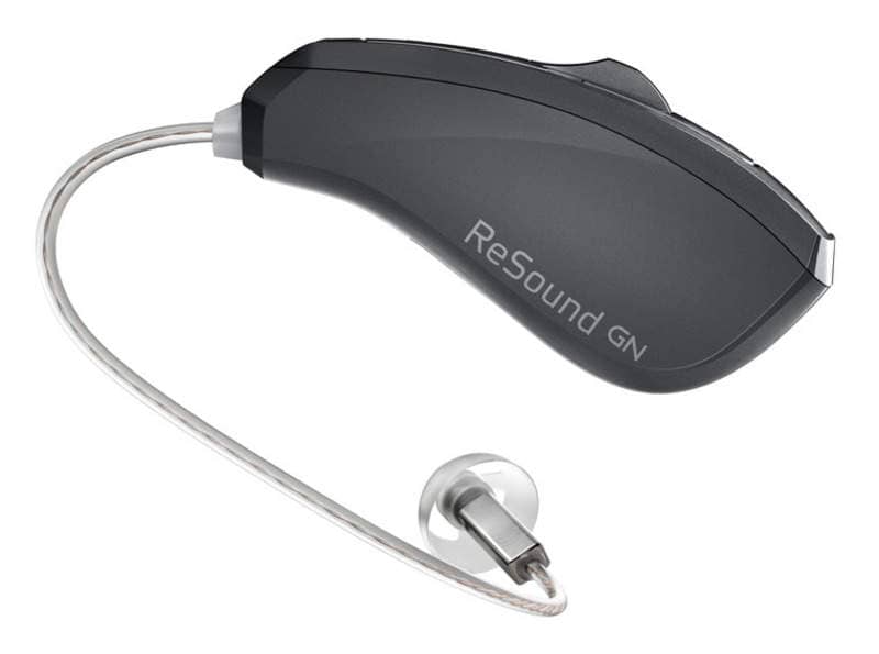 GN Resound hearing aid close up