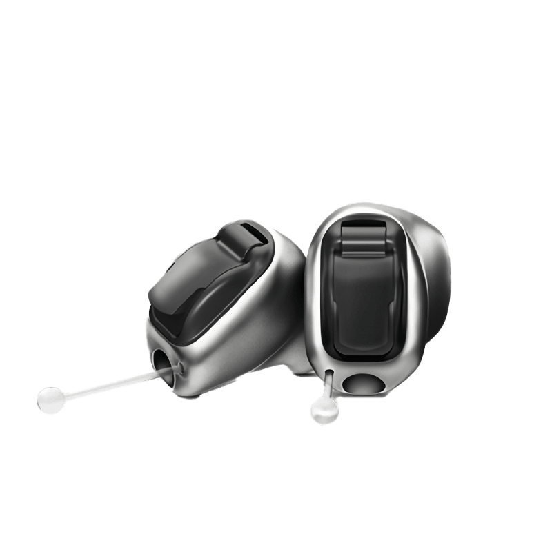 Black & Silver Hearing Protection