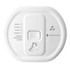 Photo of a white Bellman and Symfon CO alarm product on a white background