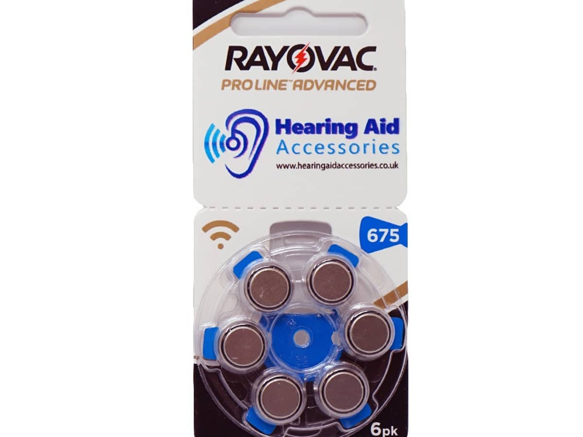 Hearing Aid Batteries | Sizes 10, 13, 312 & 675 - Hearing Aid Accessory