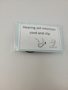 Read more about the article Hearing aid retention cord and clip…
