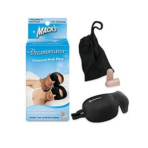 Macks Dreamweaver Sleep Mask with Ear Plugs…