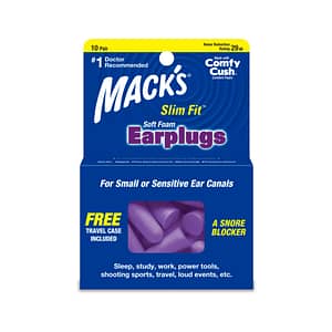 MACK’S®Slim Fit™ Soft Foam Ear Plugs…