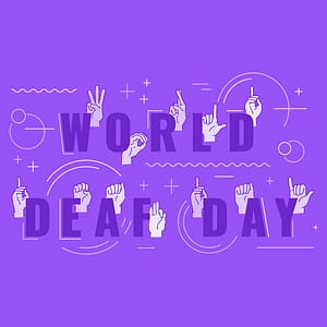 World Deaf Day Graphic
