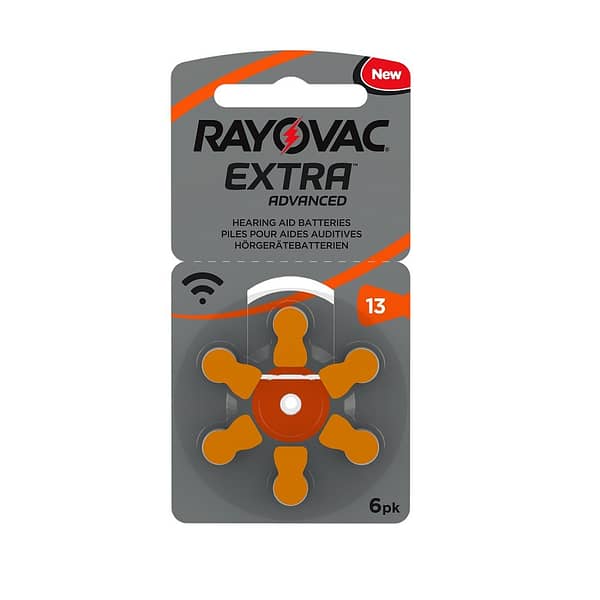 Rayovac Extra Hearing Aid Accessories 6pk Size 13
