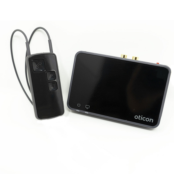 tv streamer and oticon adaptor Picture