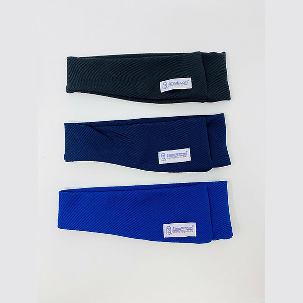 SleepPhones Replacement Headbands in Different Shades of Blue