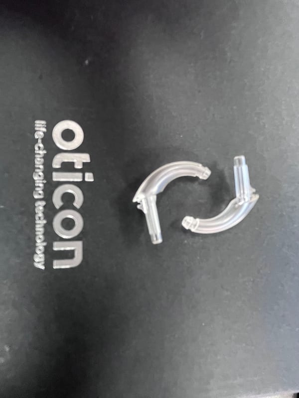 Oticon Standard Ear Hooks 2pk for Oticon Xceed Hearing Aids Hearing