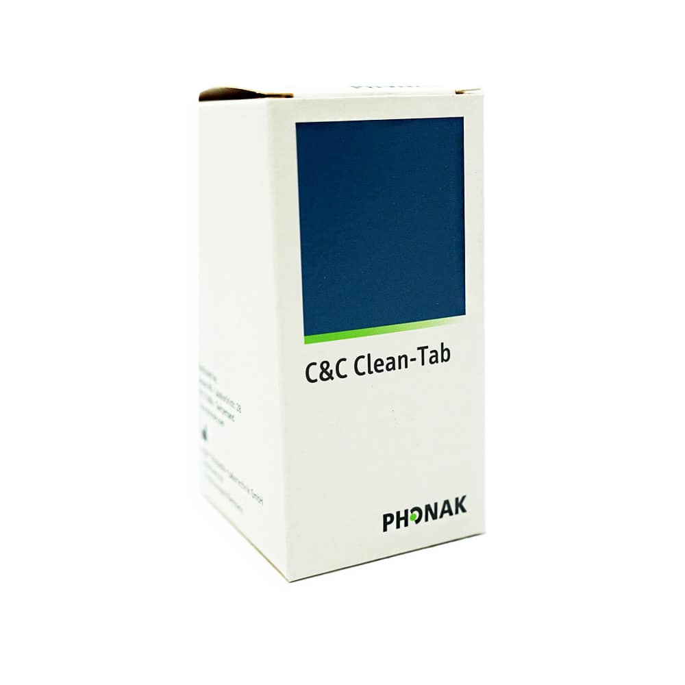 Phonak C&C CleanTab, Cleaning Tablets Hearing Aid Accessories