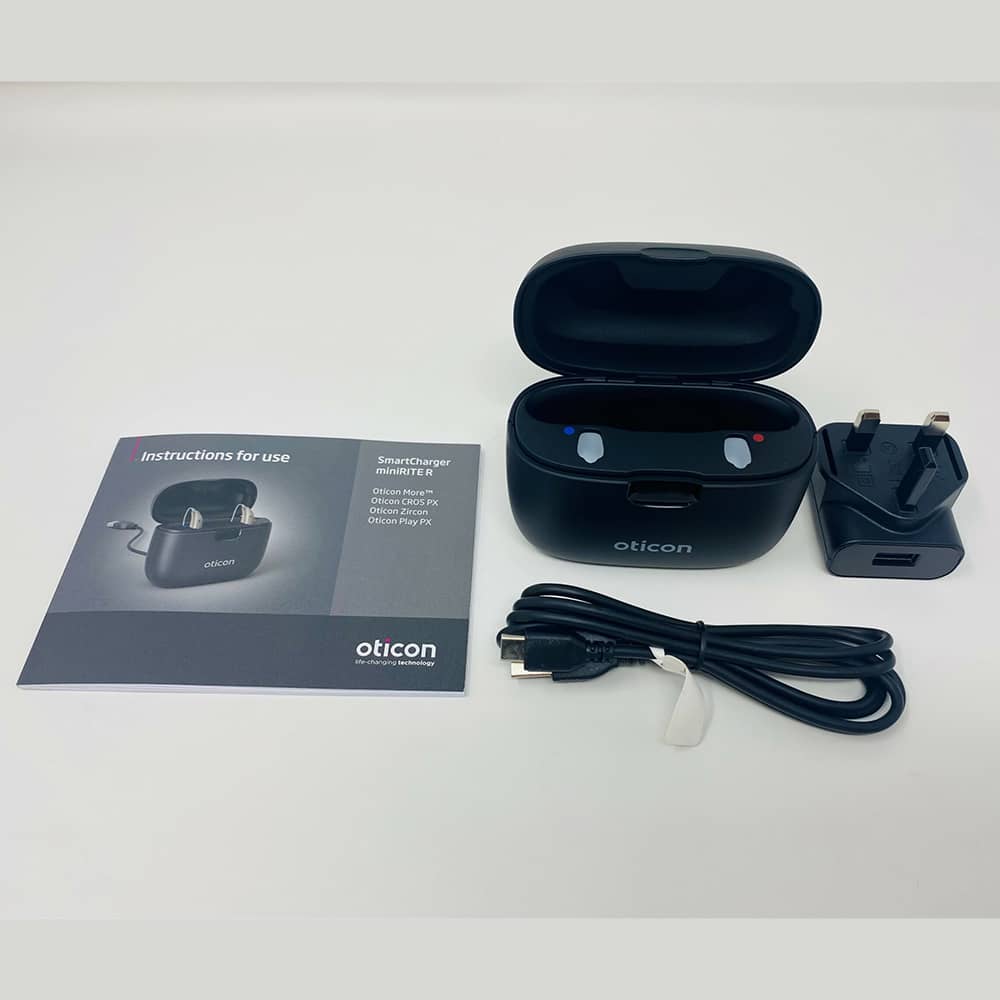 Oticon Smart Charger - for Oticon More, Zircon & Play PX hearing aids ...