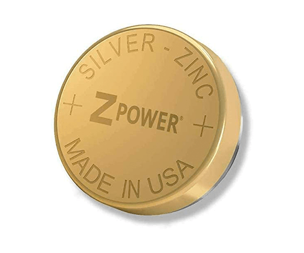 ZPower SilverZinc Replacement Battery Size 312 for OTICON hearing