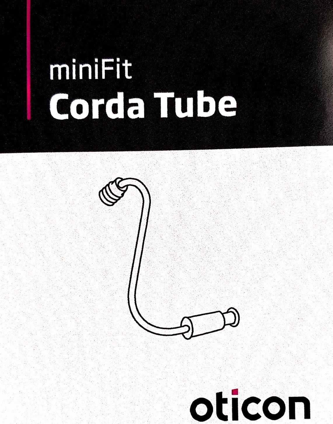 Oticon MiniFit Corda Thin Tube 1.3 - 2 pack - Hearing Aid Accessory