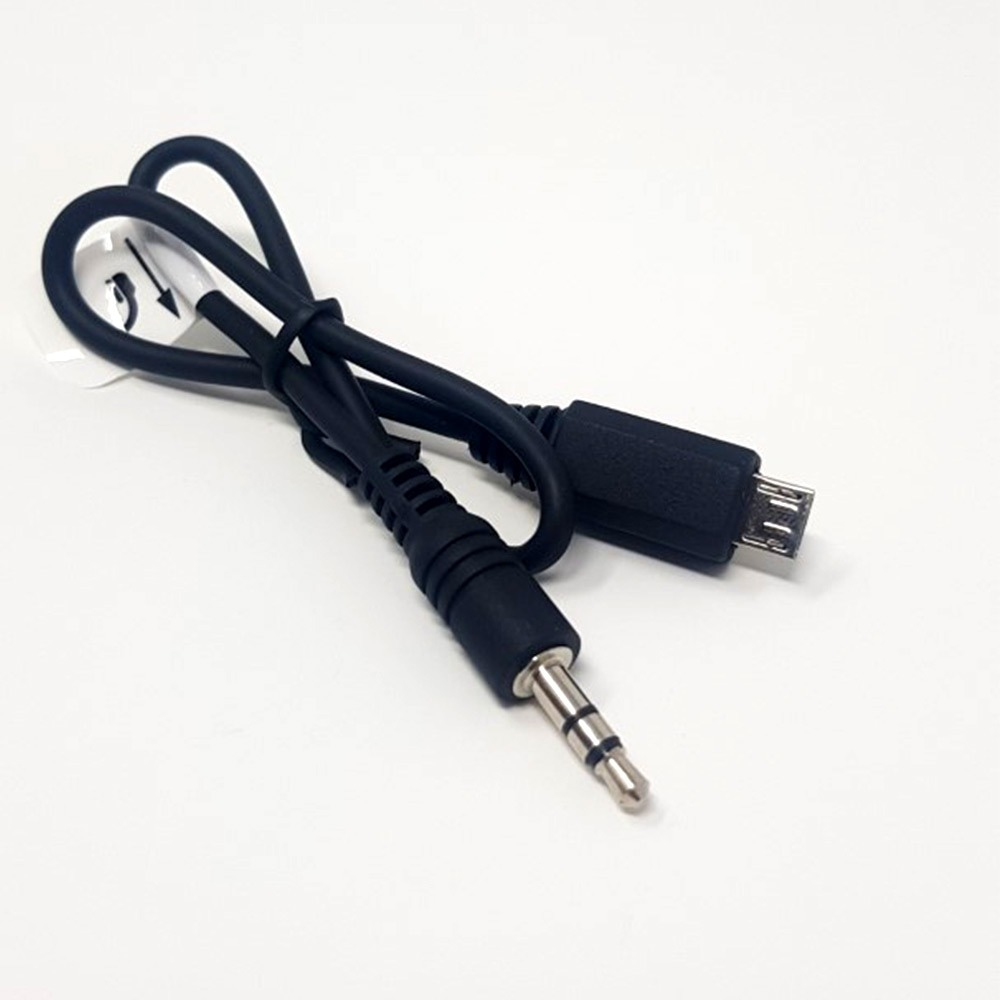 Micro USB Audio Cable B - Micro USB to 3.5mm Jack Cable - Hearing Aid  Accessory